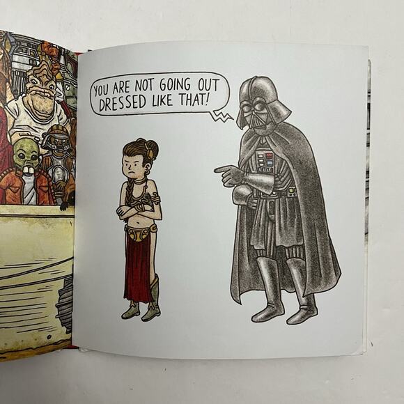 Star Wars Vaders Little Princess by Jeffrey Brown Hardcover Comic Book 2013 - Picture 5 of 7